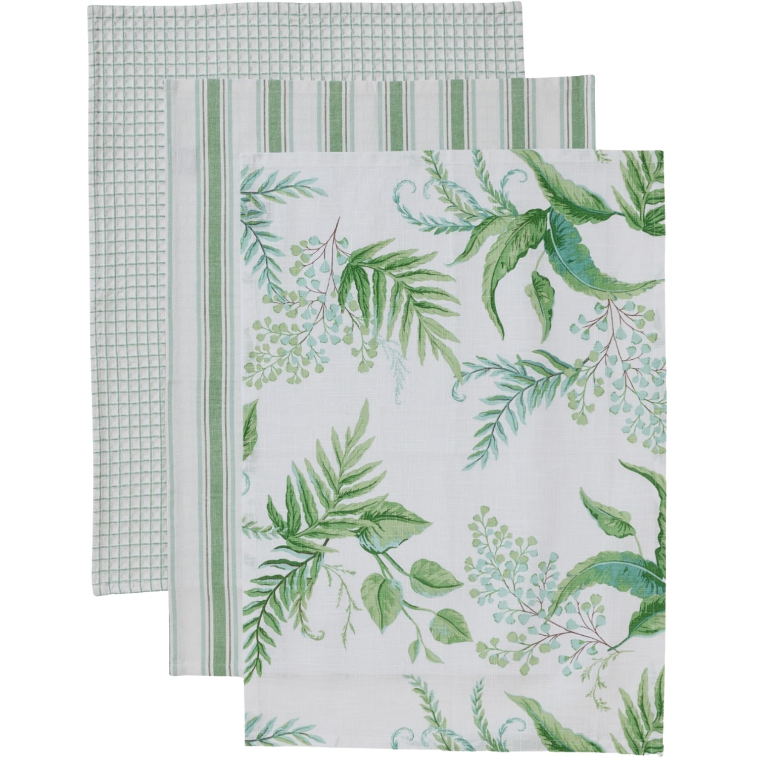 3pk Fern Tea Towel