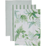 3pk Fern Tea Towel