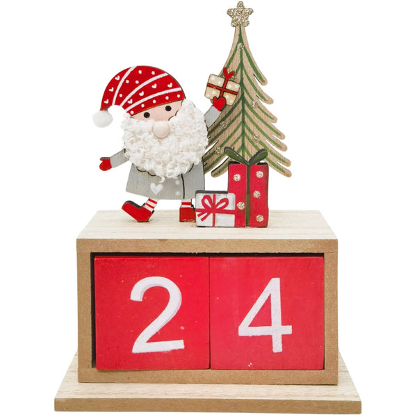 Santa Hold Presents Rd/Wht