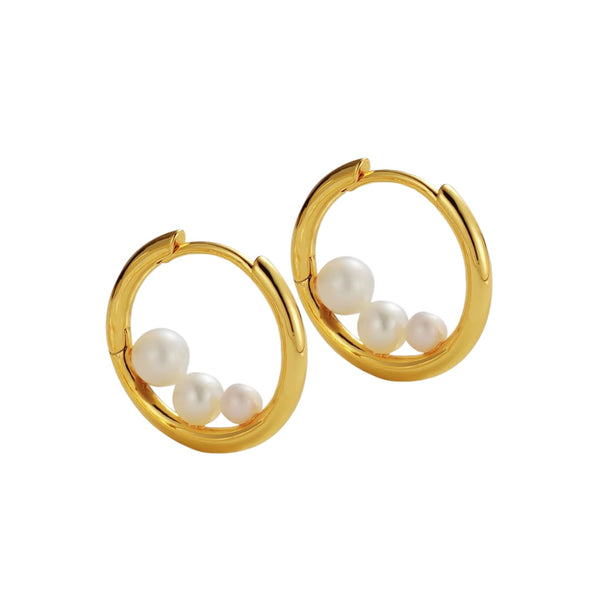 Lily Earrings - Gold
