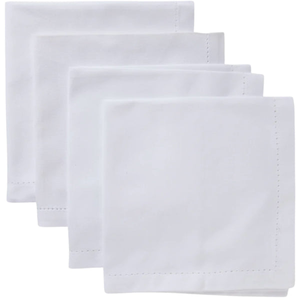 Jetty White Napkin - Set 4