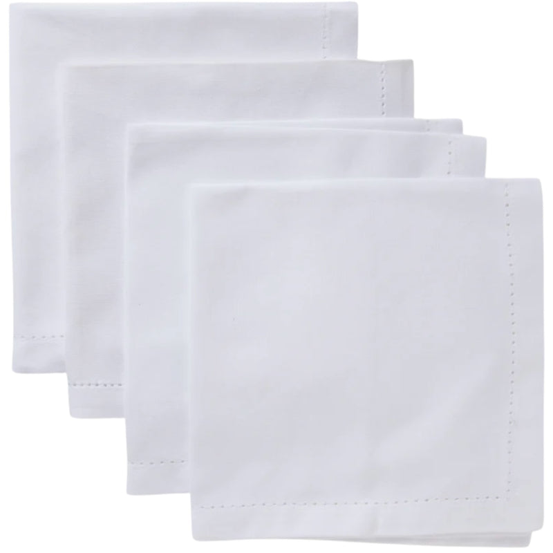 Jetty White Napkin - Set 4