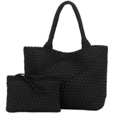 The Hampton 2 Pc Neoprene Bag - Black