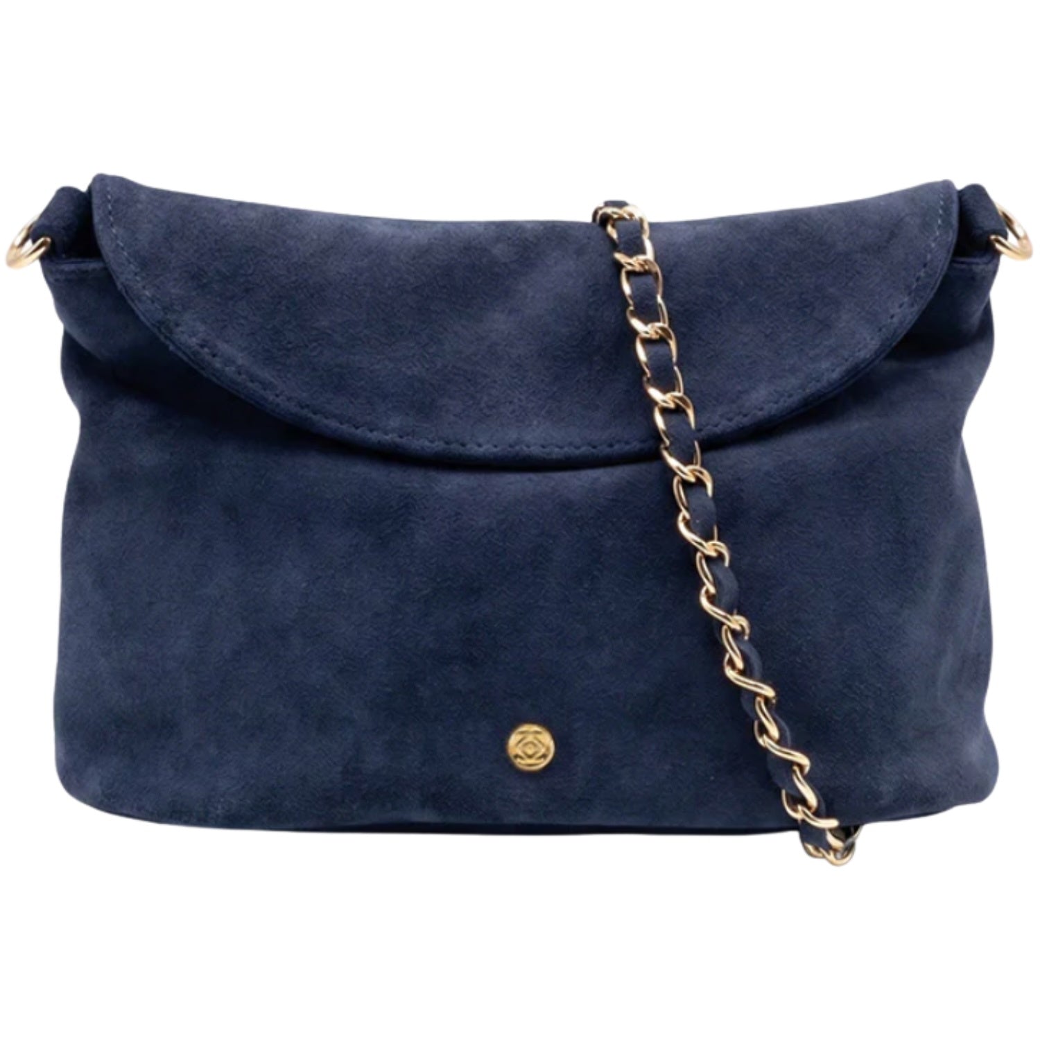 Darcy Eco Suede Bag - Navy