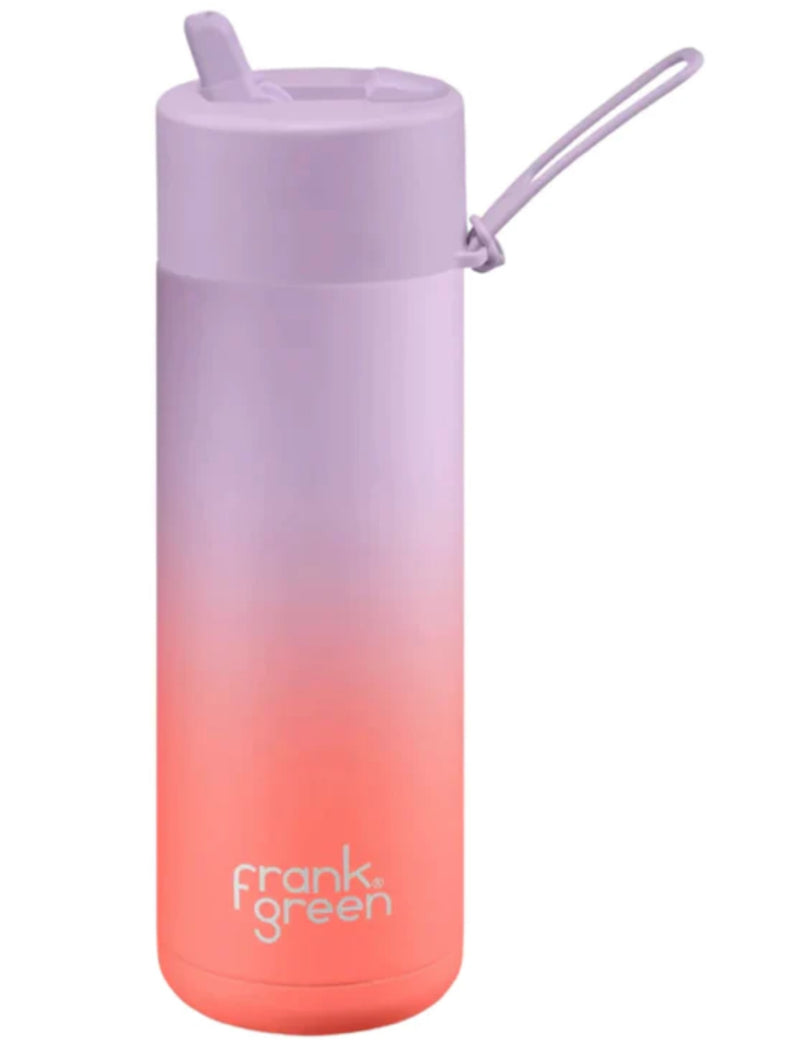 20oz Reusable Bottle Gradient Lilac Haze/ Living Coral