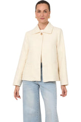 Jonni Boucle Jacket - Cream