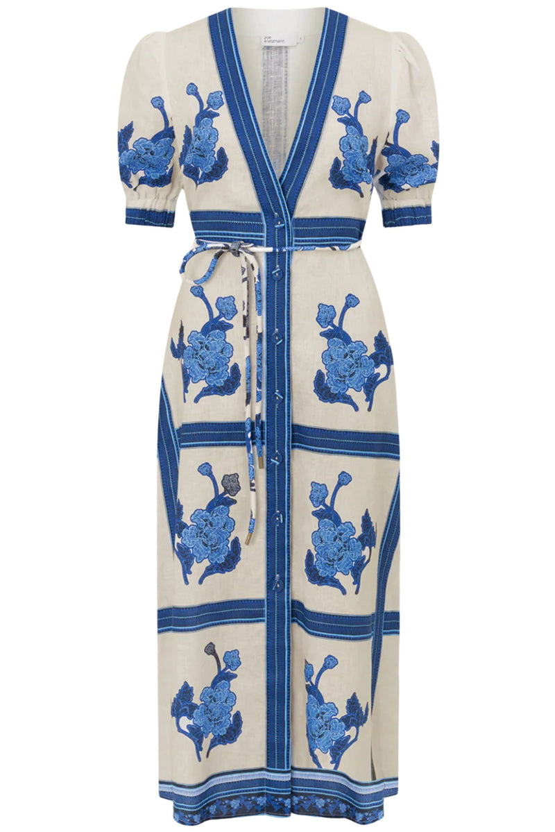 Portrait Dress - Azura Collage