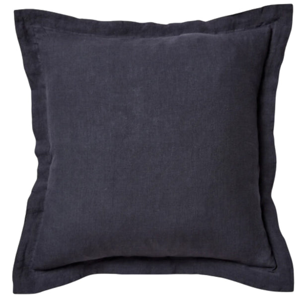 Riley Slate Linen Cushion 55cm
