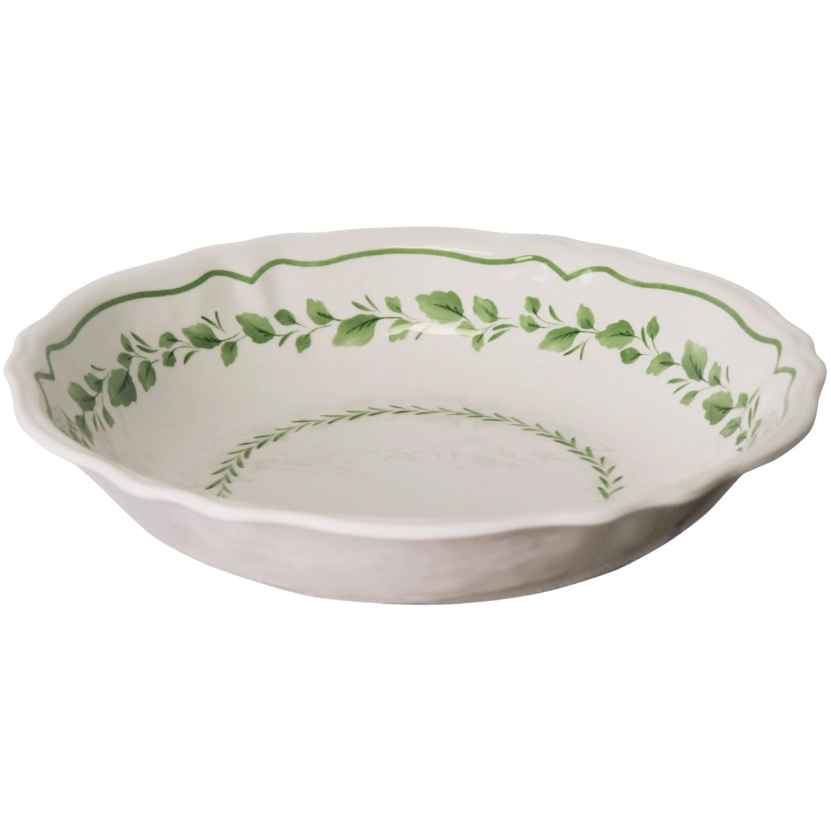 Cecile Salad Bowl - Green/White