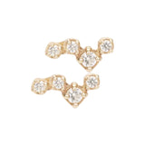 Valencia Topaz Studs (9K Gold)- Set