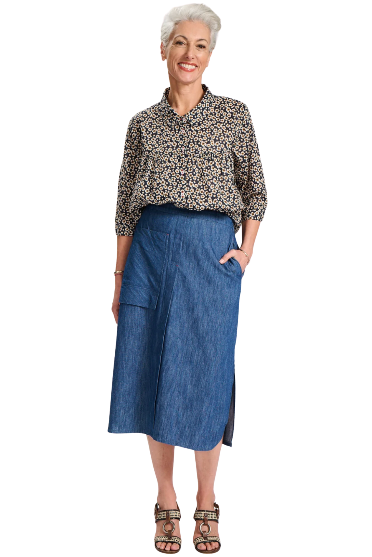 Piper Skirt - Original Wash Denim