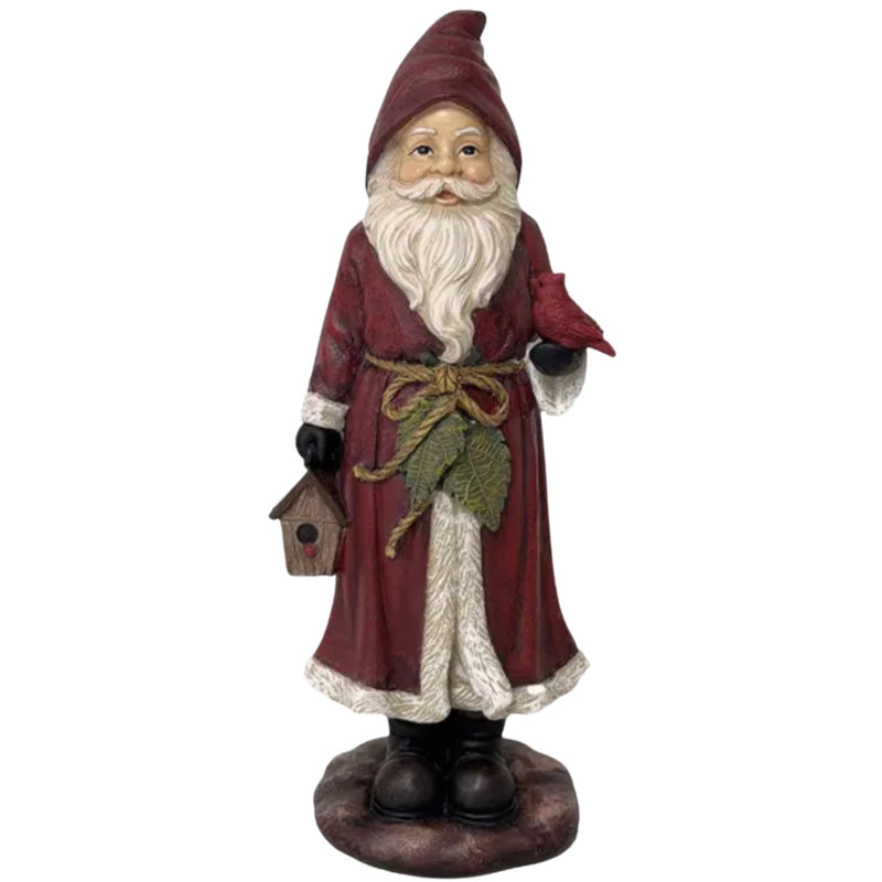 Traditional Santa w/ Bird