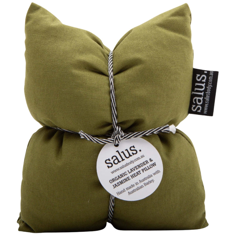 Organic Lavender & Jasmine Heat Pillow - Moss