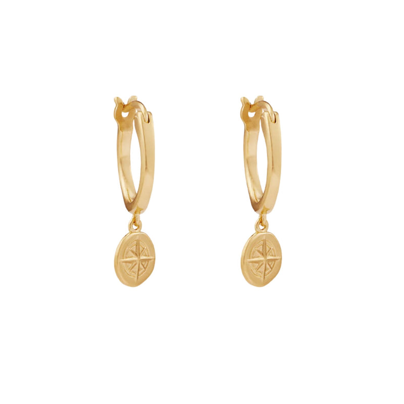 Wander Hoops (18K Gold Plated)