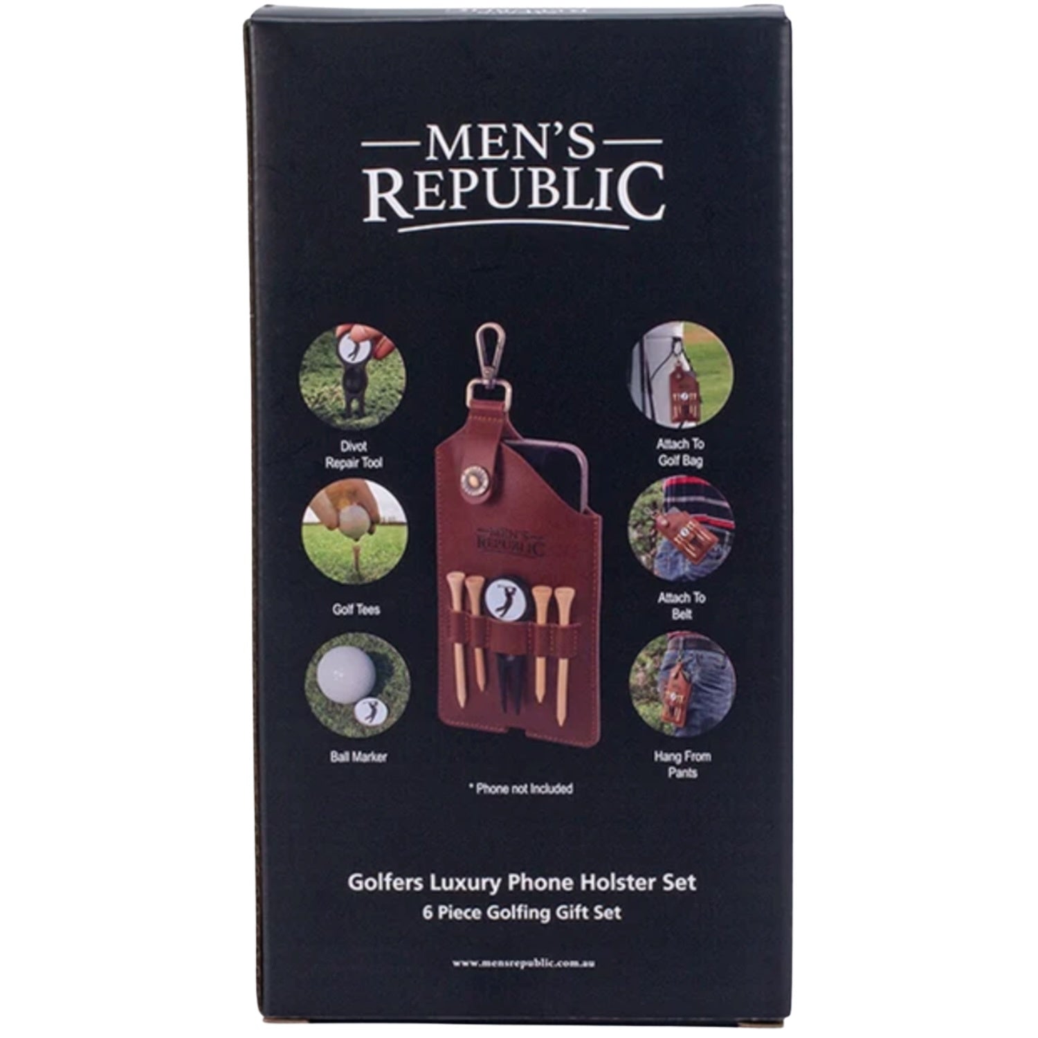 Golfers Luxury Phone Holster Set