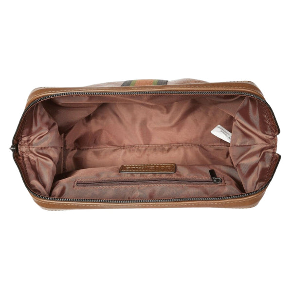 Gilbert Mens Toiletry Bag - Tobacco