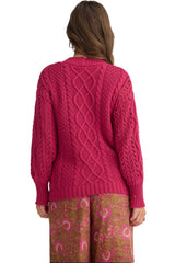 Bambi Cardi - Rose
