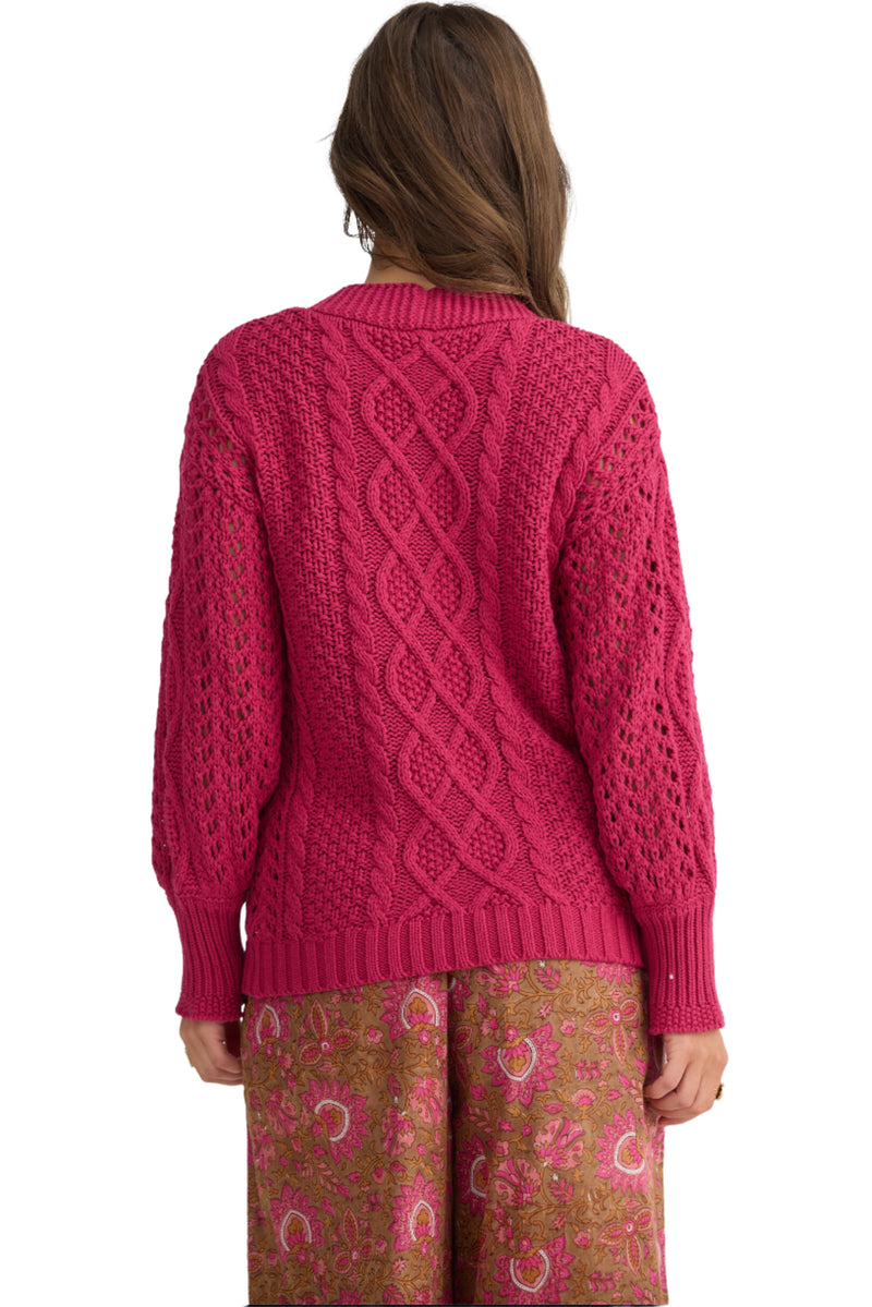 Bambi Cardi - Rose