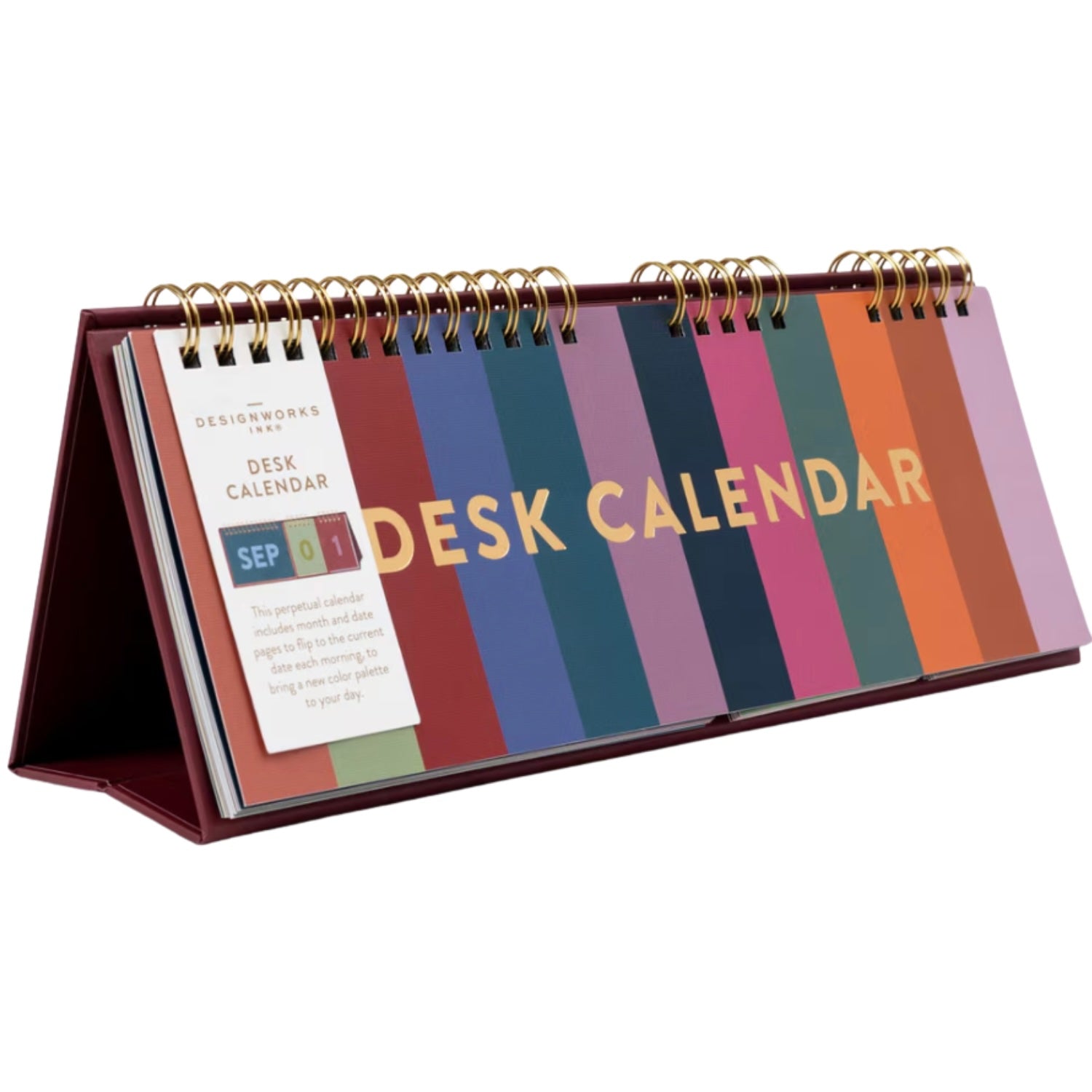 Desk Calendar - Colourblock