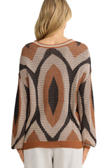 Lima Knit - Tan/Black