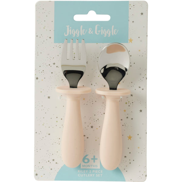 Riley Cutlery Set - Peach