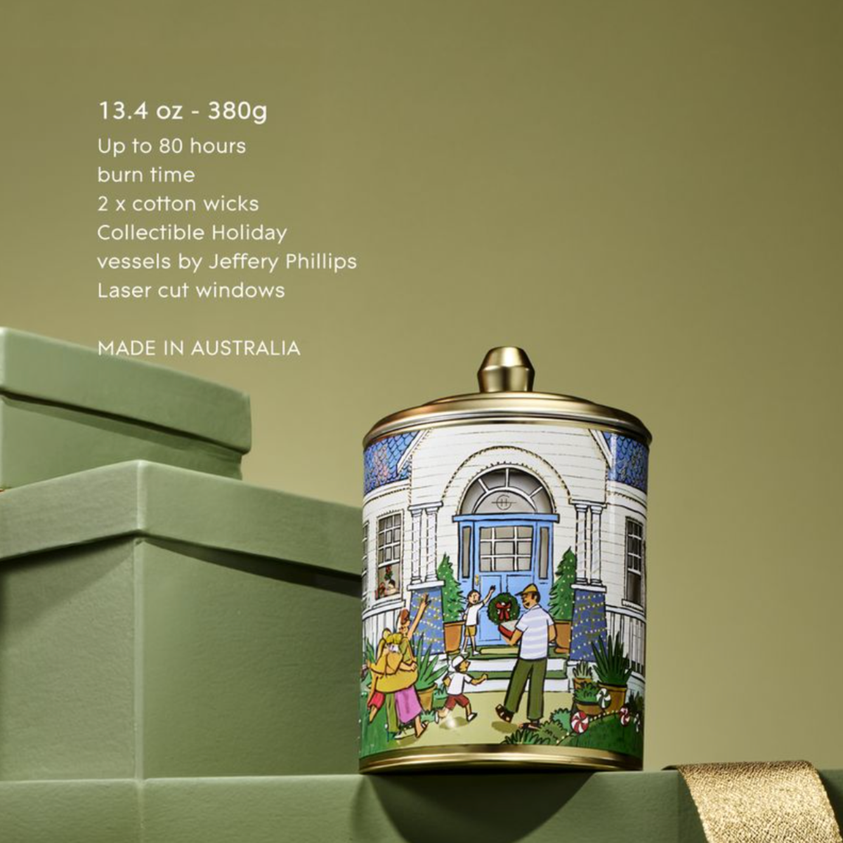 380g Candle - Under The Mistletoe 26
