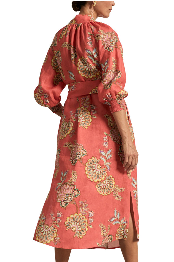 Flourish Dress Kgari Melon