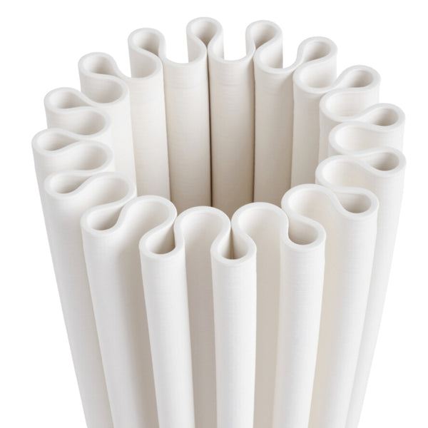 Delilah White Vase 47cm