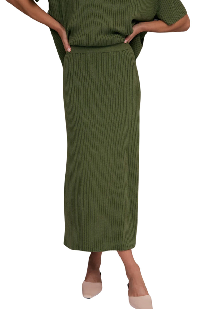 Taylor Rib Knit Skirt