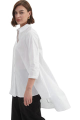 Swing Back Shirt - White