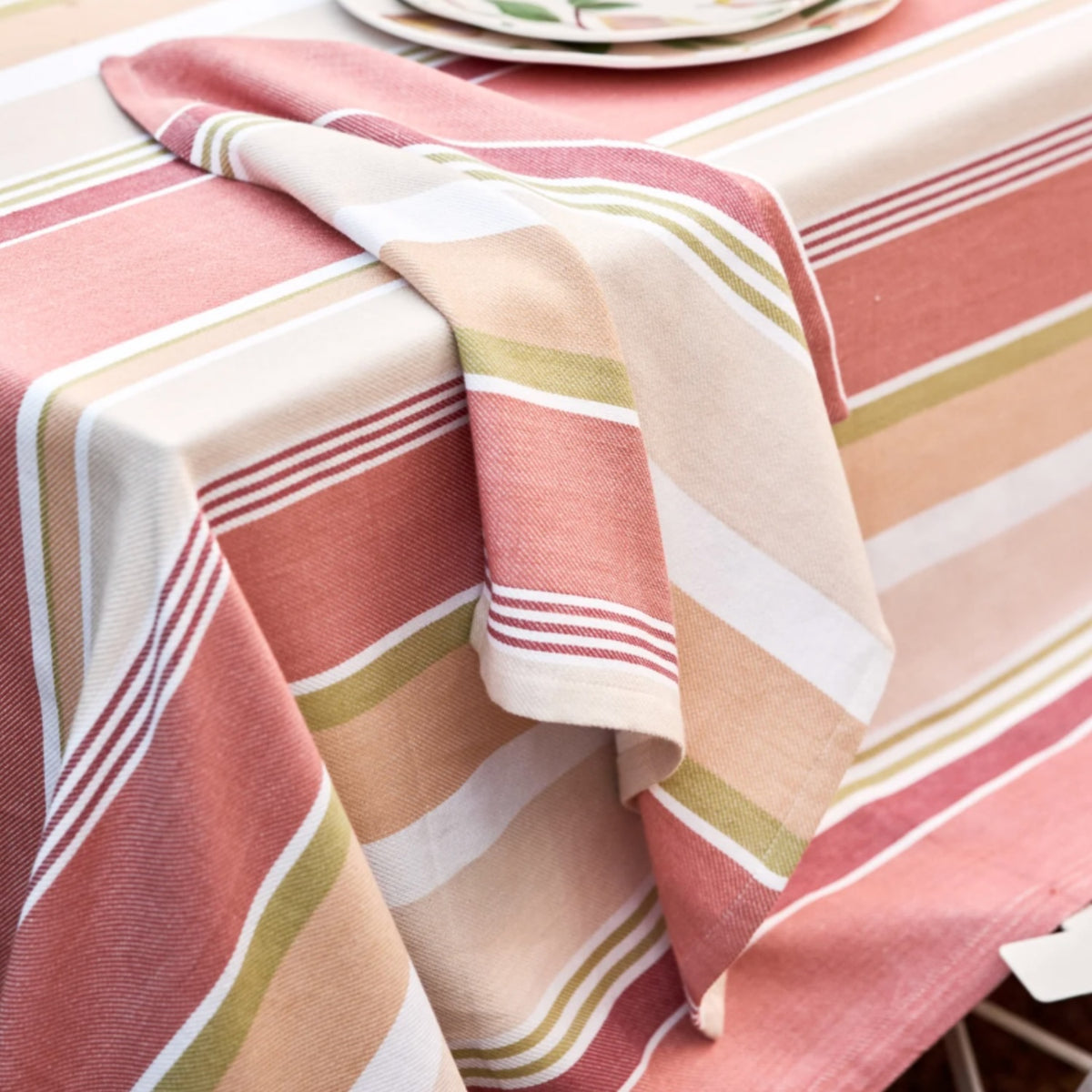 Fairhaven Tablecloth 150x350cm - Rust