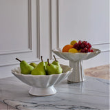 Carey High Footed Bowl - Ivory
