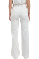 Bobbi 7/8th Jean - White