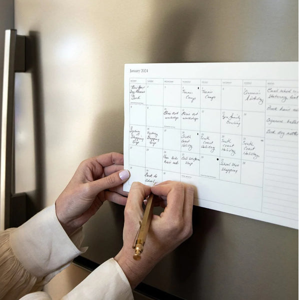 2024 Monthly Fridge Magnetic Calendar