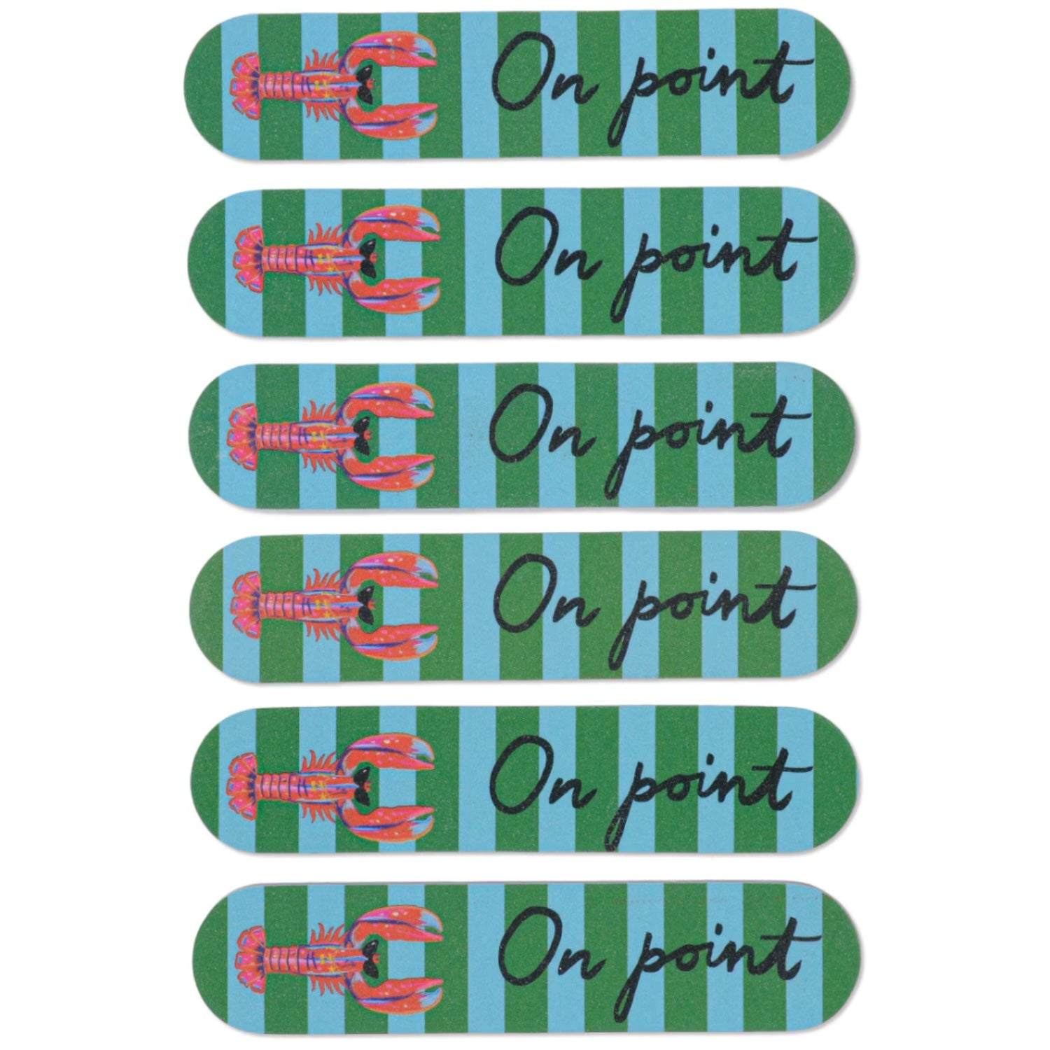 Emery Boards - Lobster