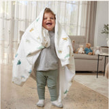 Dallying Dinosaur Fleece Blanket