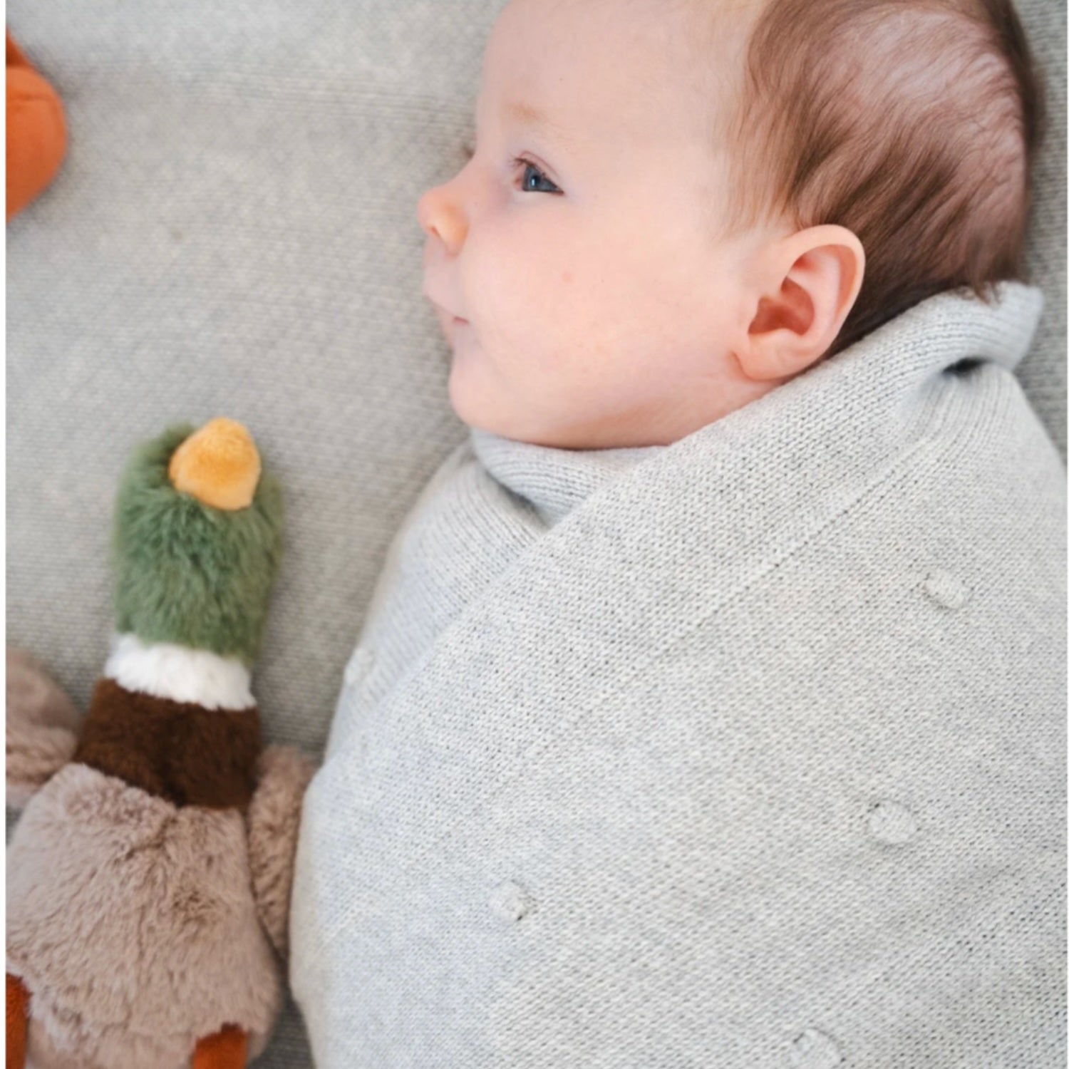 Mini Hugo Mallard Duck Rattle