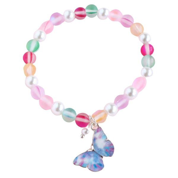 Petite Fleur Butterfly Elastic Bracelet