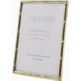 Bamboo Photo Frame 5x7 - Gold