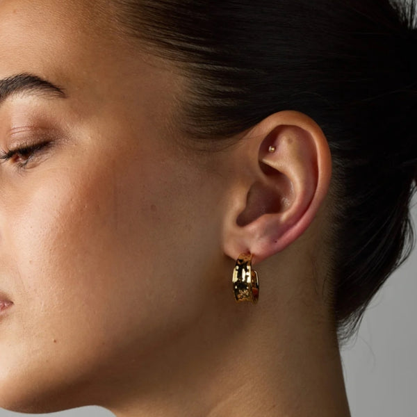 Bianca Mini Hoops - Gold