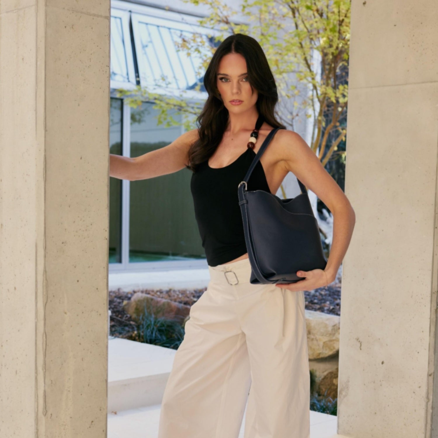 Aryana Crossbody Bag - Navy