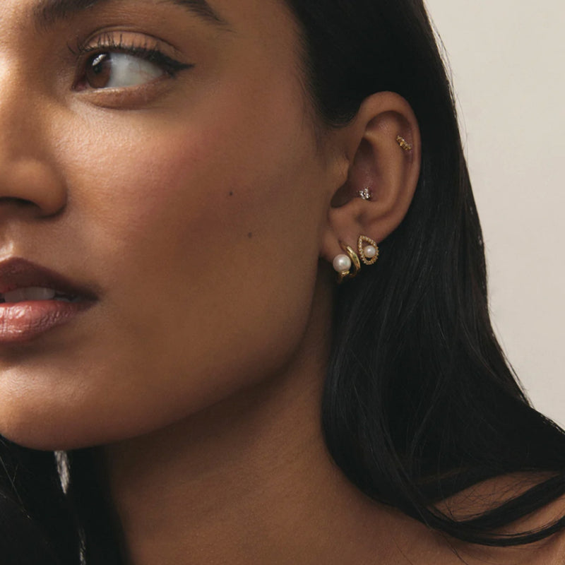 Lunara Earrings - Gold