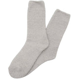 Plush Bed Socks - Grey