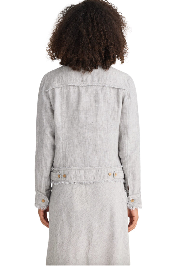 Monza Jacket - Charcoal Fleck