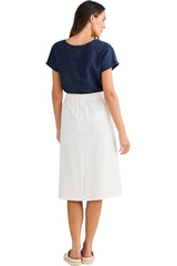 Captain Skirt - White