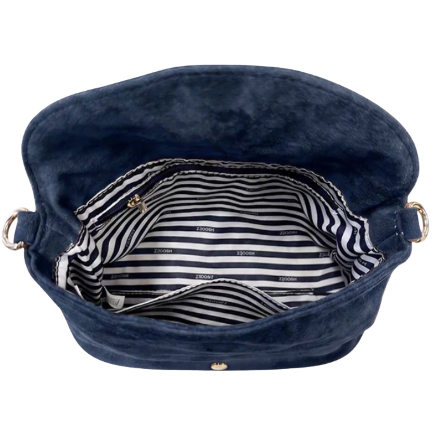 Darcy Eco Suede Bag - Navy