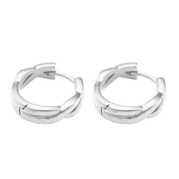 Idle Hoops (Sterling Silver)