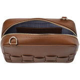 London Xbody Bag - Tan Saffiano