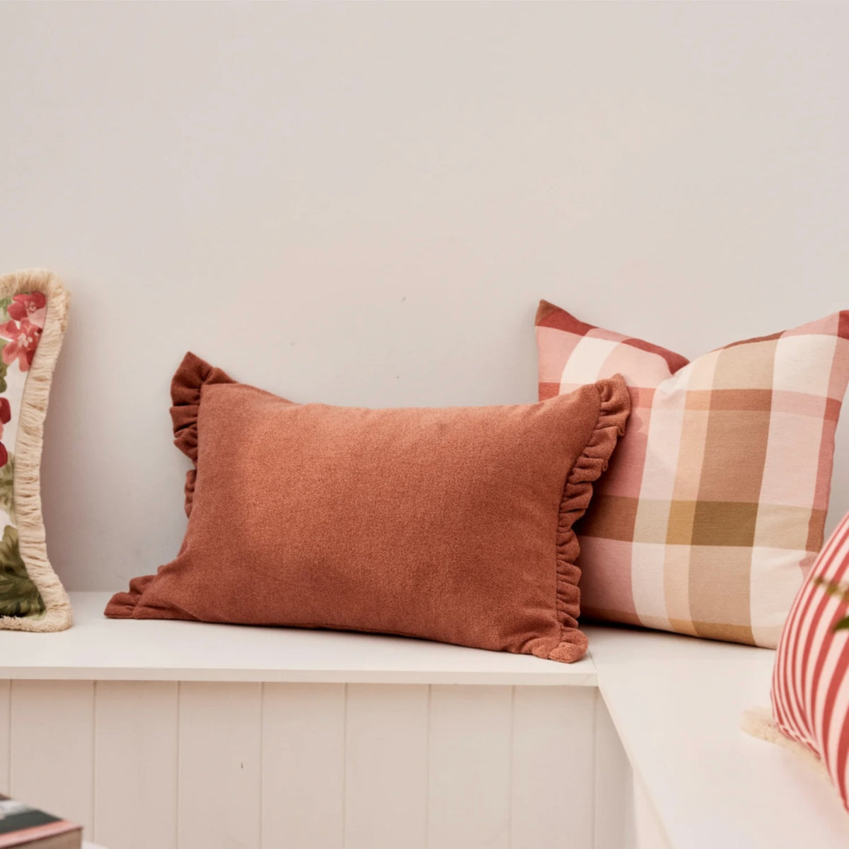 Willa 40x60 Cushion - Grapefruit