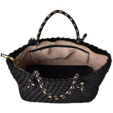 Michigan Tote - Black Neo Plait